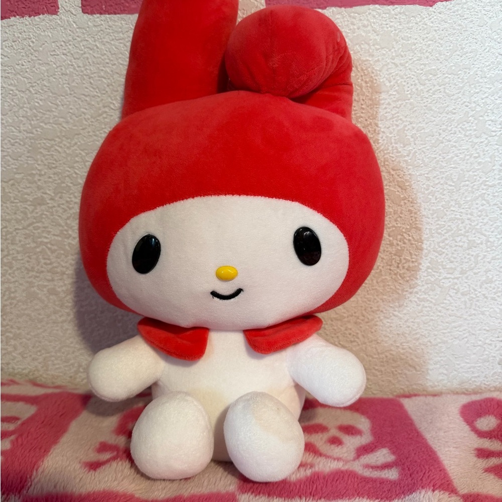 Hello Kitty Red and White Plush Toy